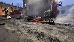 Аренда инфракарсного нагревателя асфальта SP-120 ОНИКС